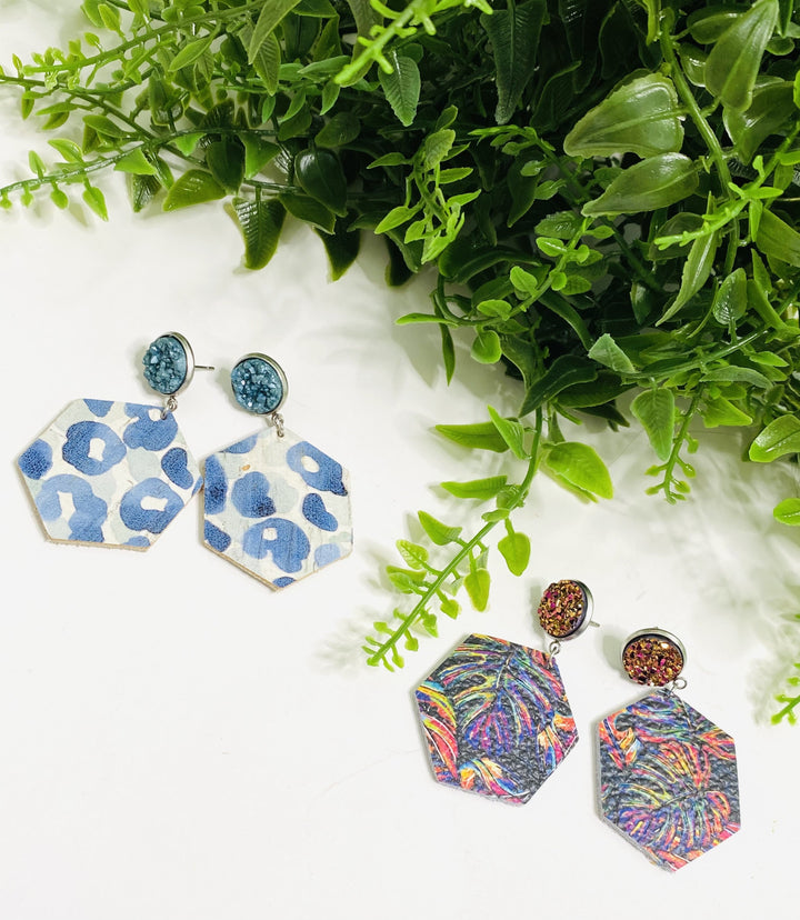 The Hex Earrings - 2 Colors