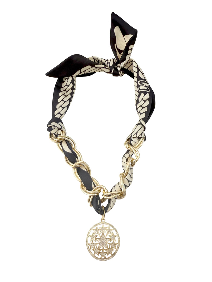 The Arlo Chain Scarf Necklace