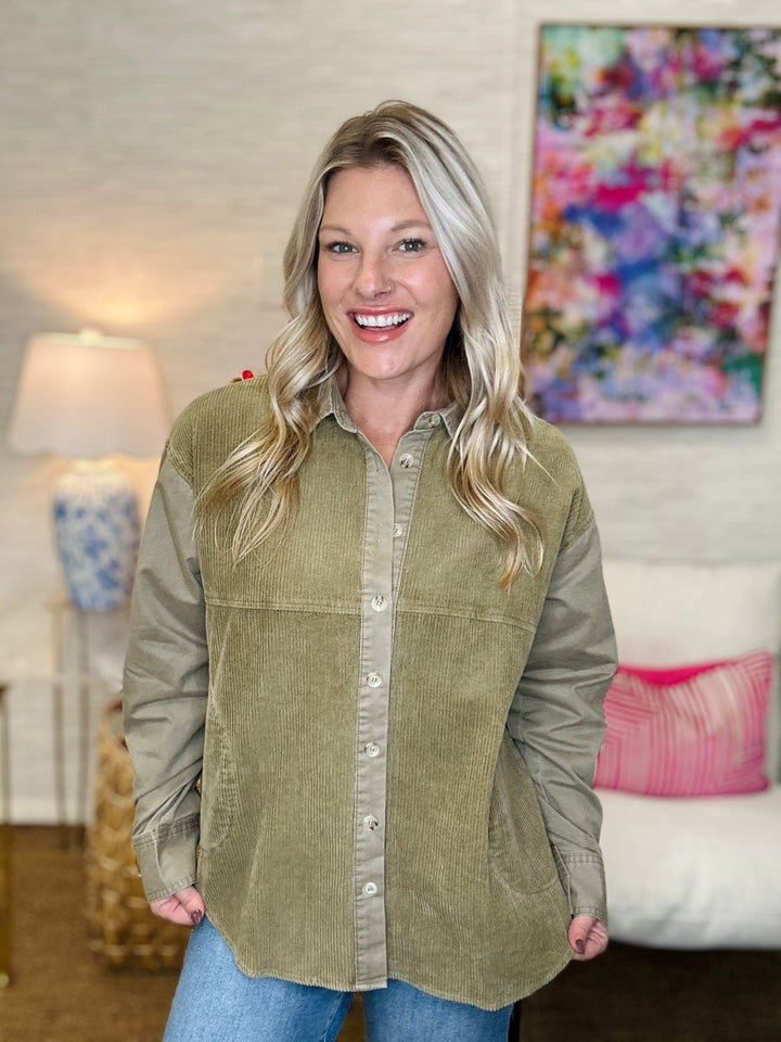 The Mocha Contrast Jacket