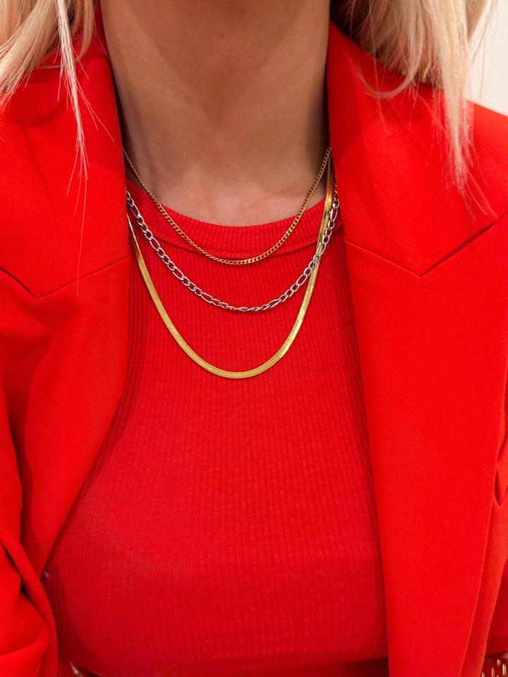 The Two Toned Layered Necklace
