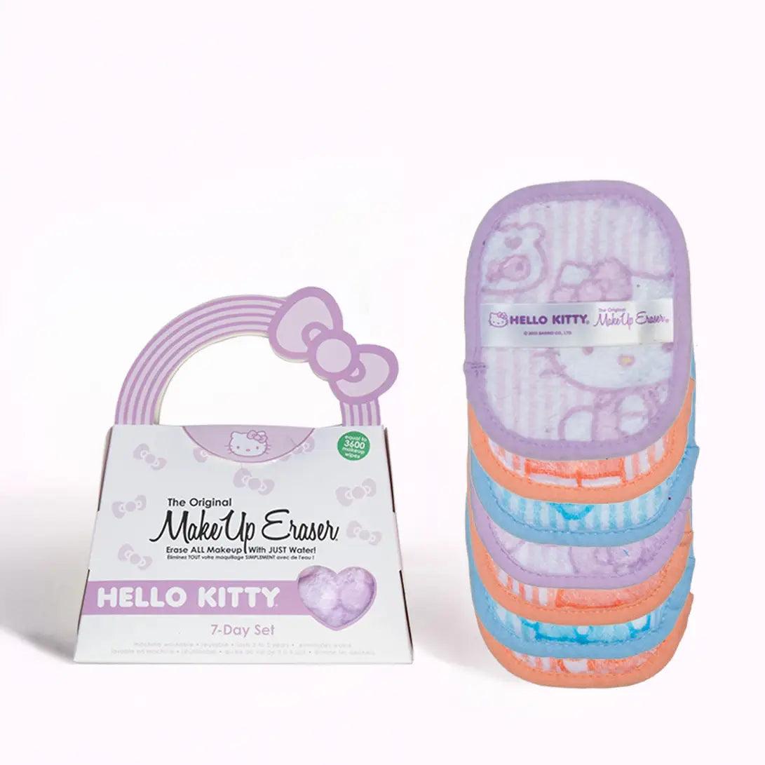 The Hello Kitty 7-Day Makeup Eraser Set