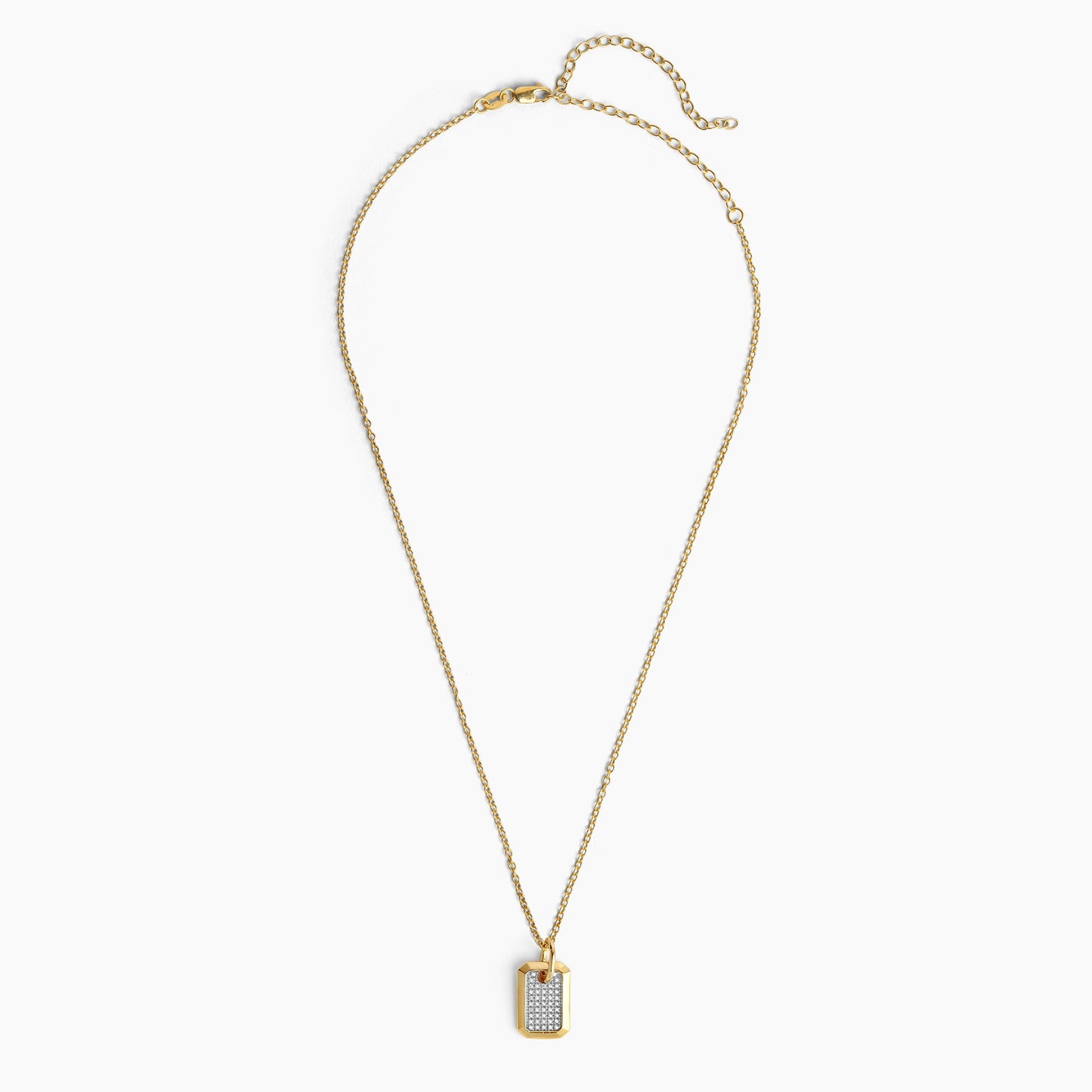 ES Brick by Brick Pendant Necklace