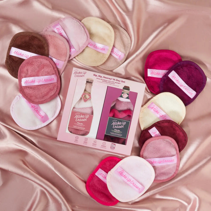 The Sip Sip Hooray 14-Day Makeup Eraser Set