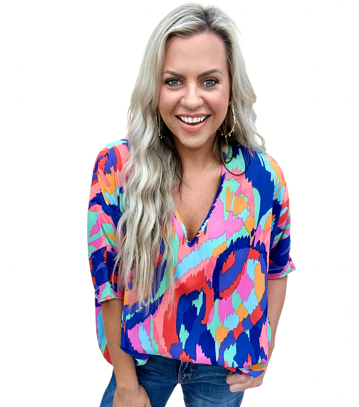 The Free Spirit Poncho Top - AS