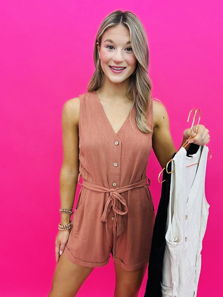 The Catalina Romper - 3 Colors