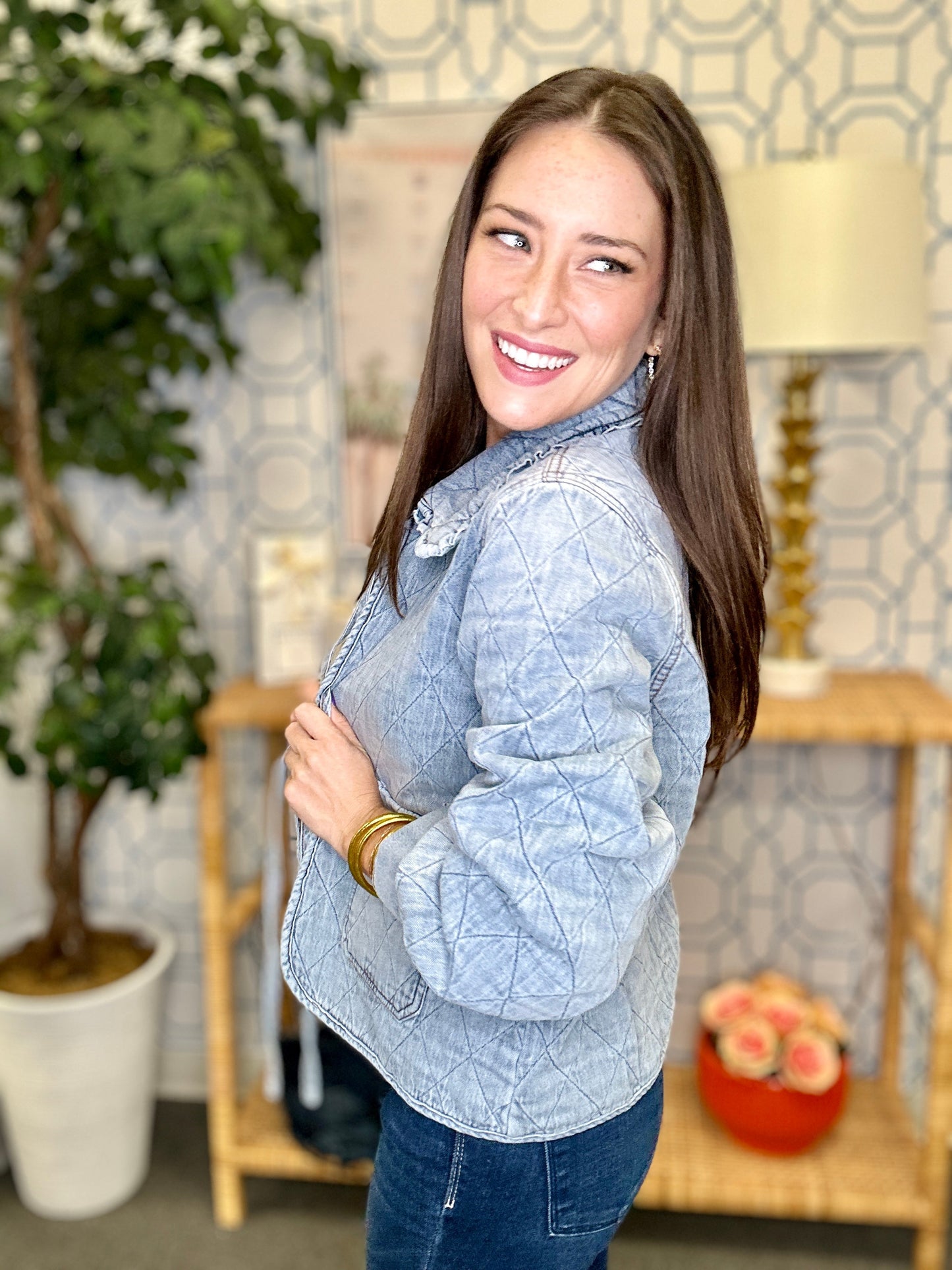 The Molly Chambray Jacket