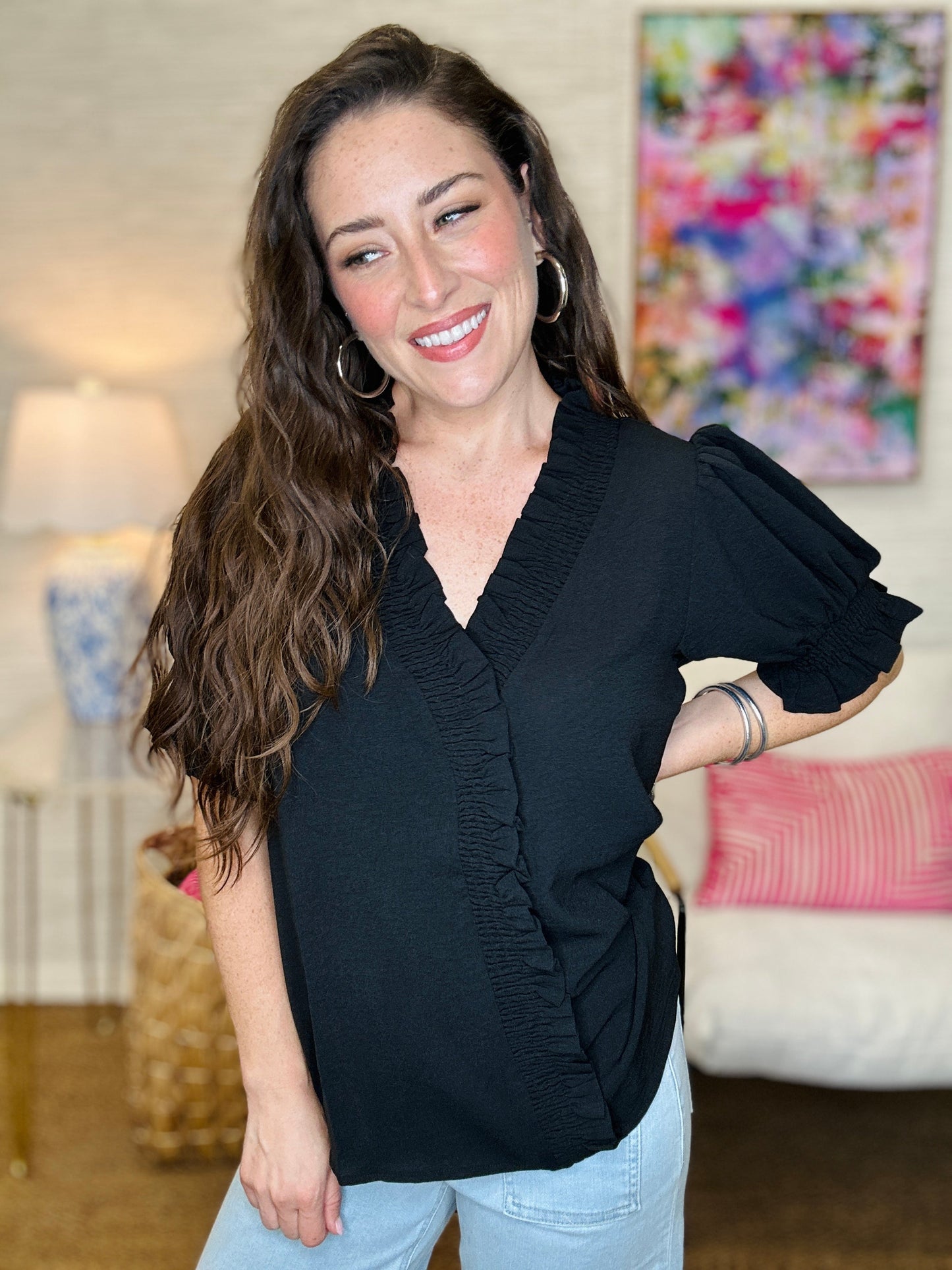 The Eliza Top-6 Colors
