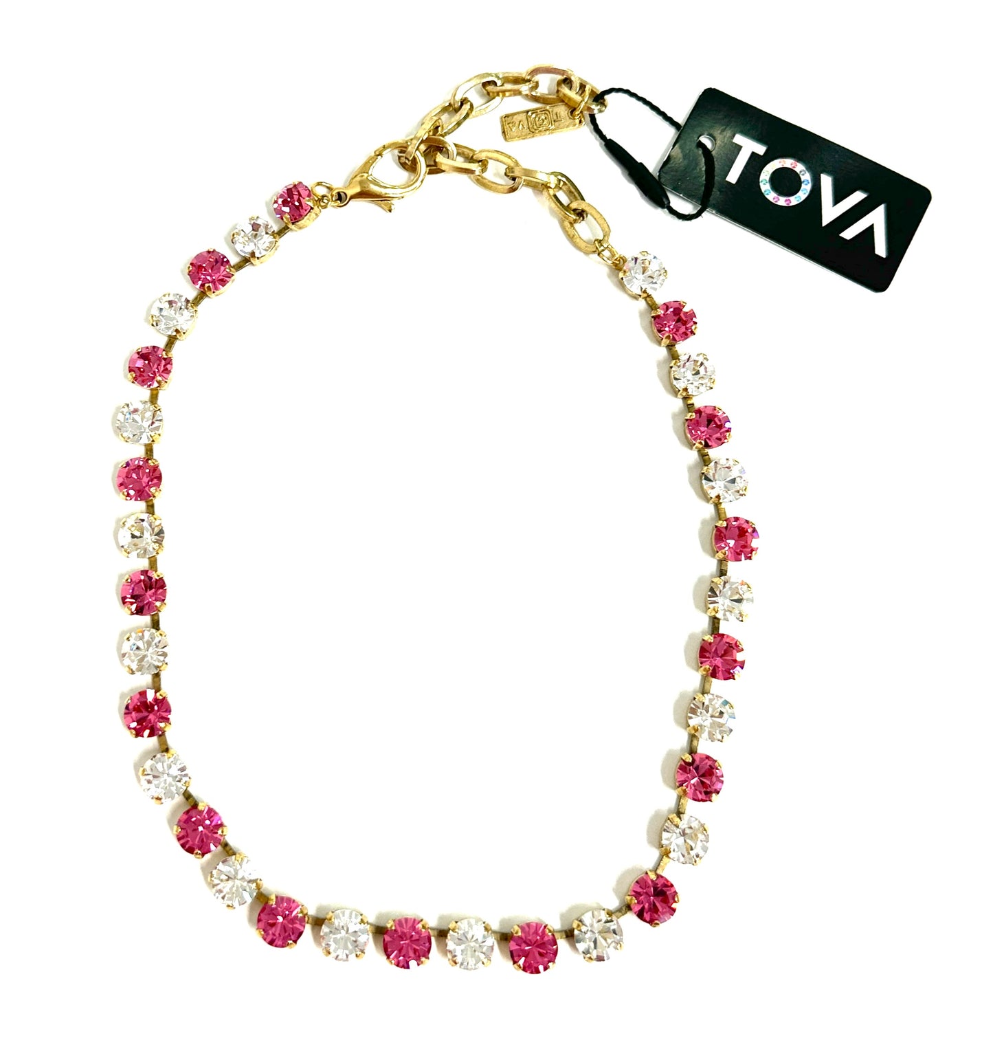 TOVA X PDA Oakland Necklace in Pink