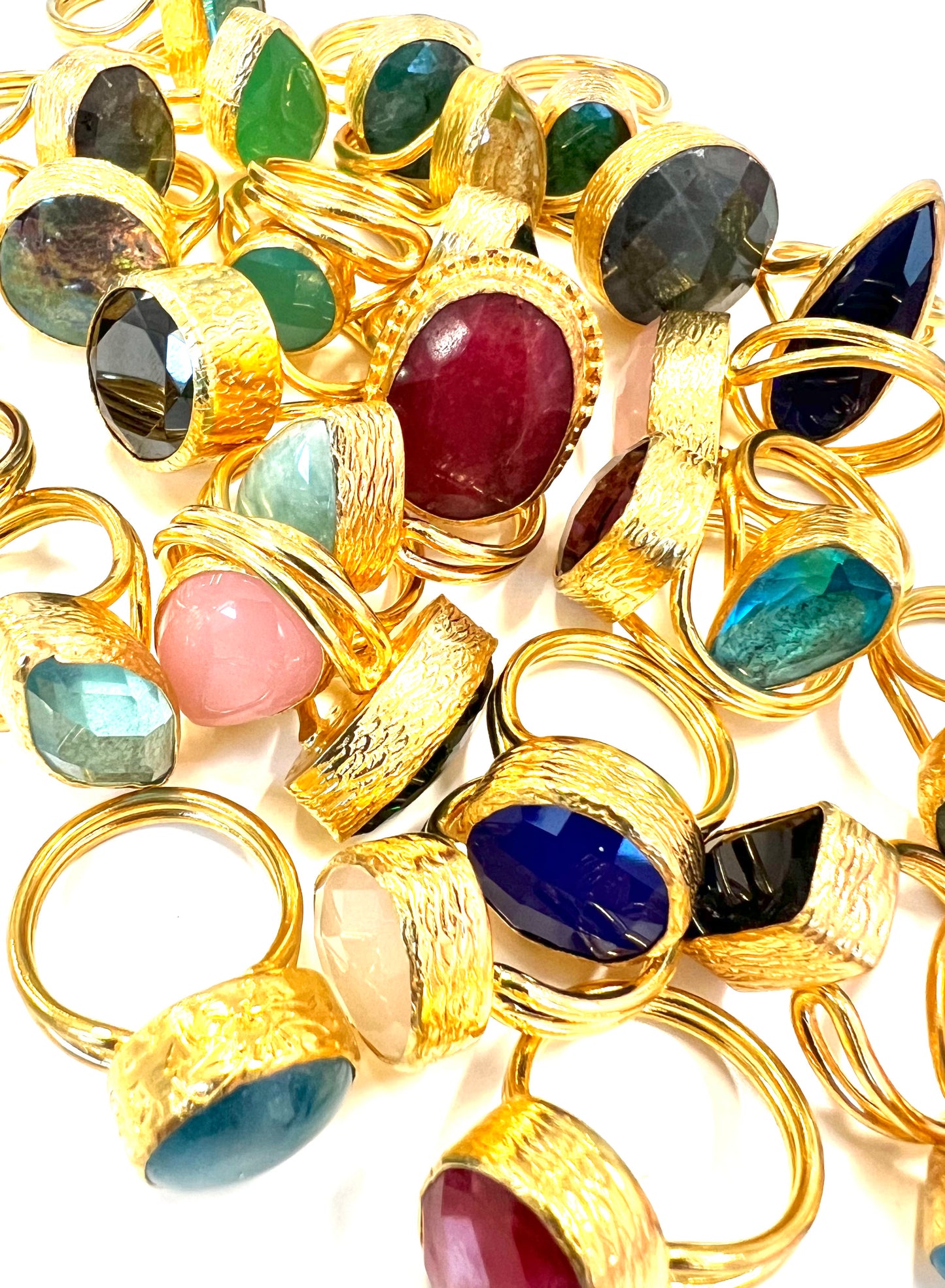 Gilded Single Rings