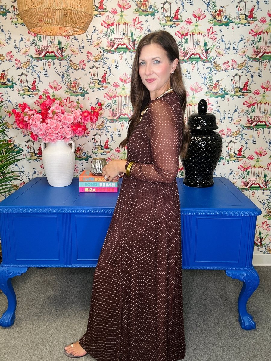 The Dot Mesh Maxi- AS