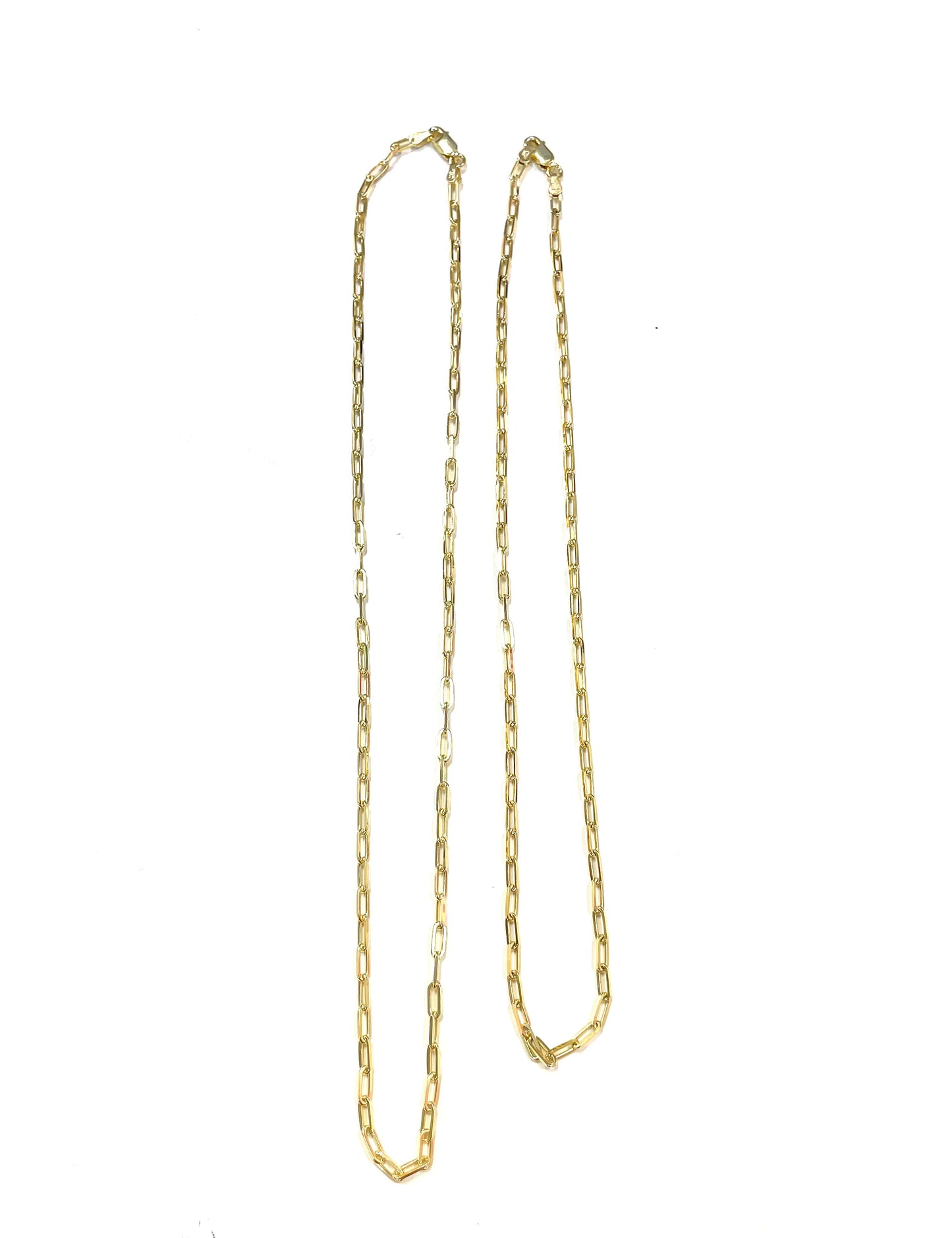 The Sterling Plated Paperclip Necklace