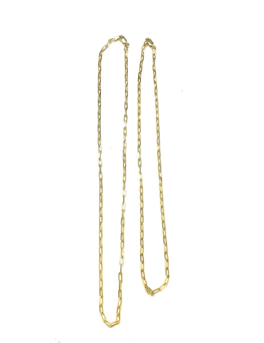 The Sterling Plated Paperclip Necklace