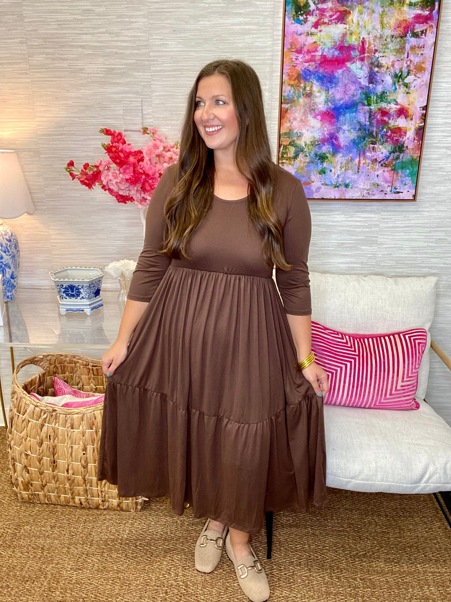 The STEAL Tiered Midi-2 Colors