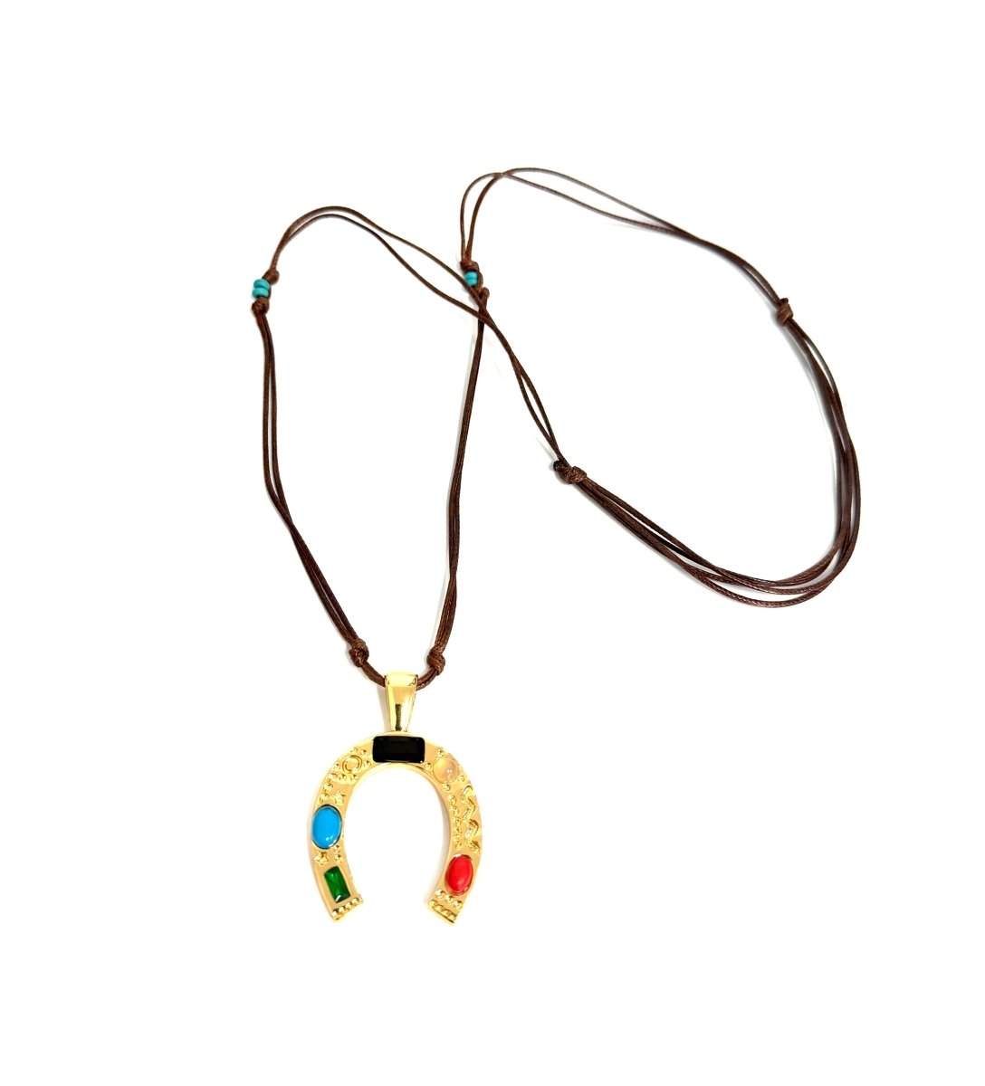 The Cora Large Horseshoe Necklace