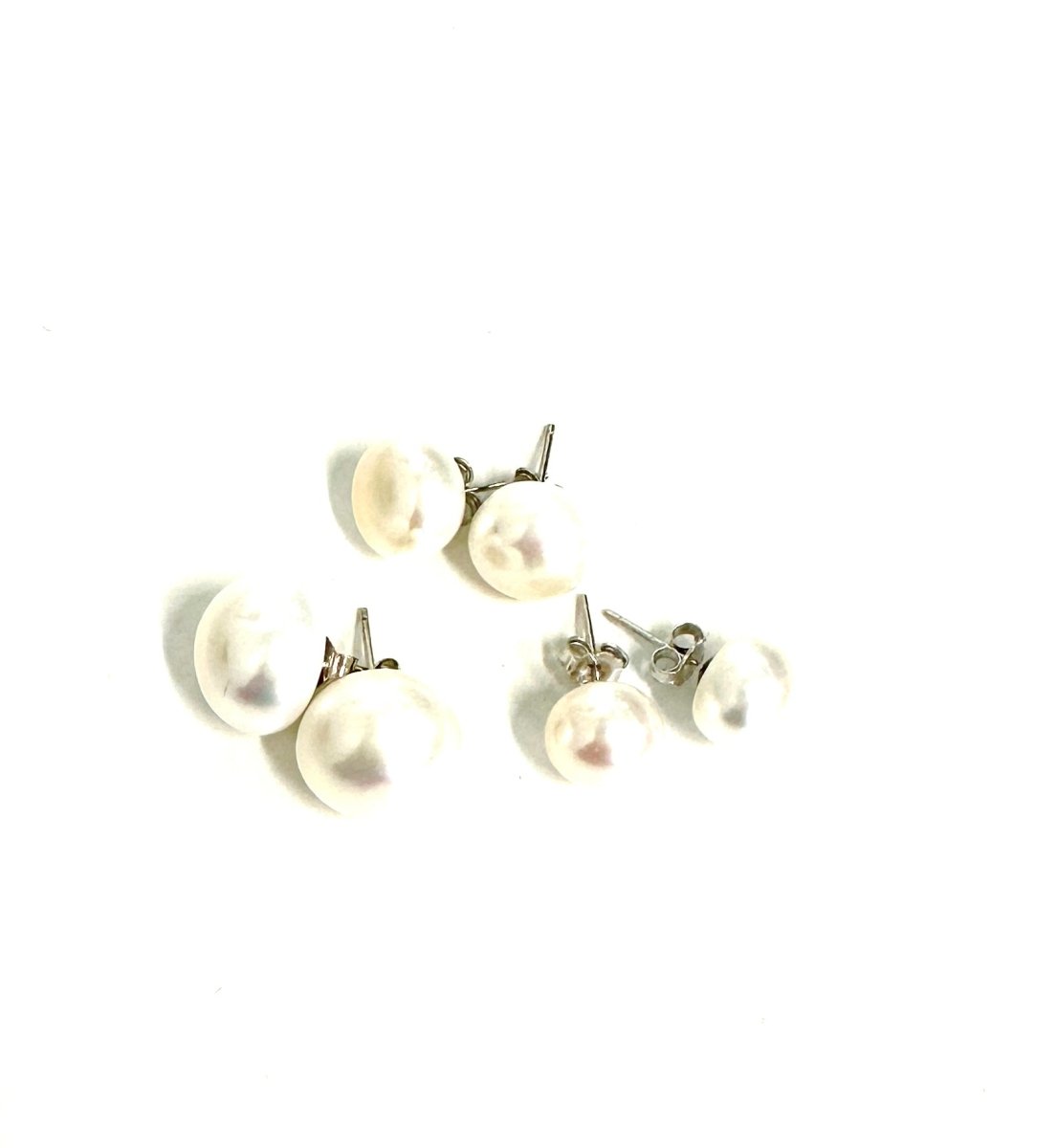 Freshwater Pearls on Sterling-3 Sizes