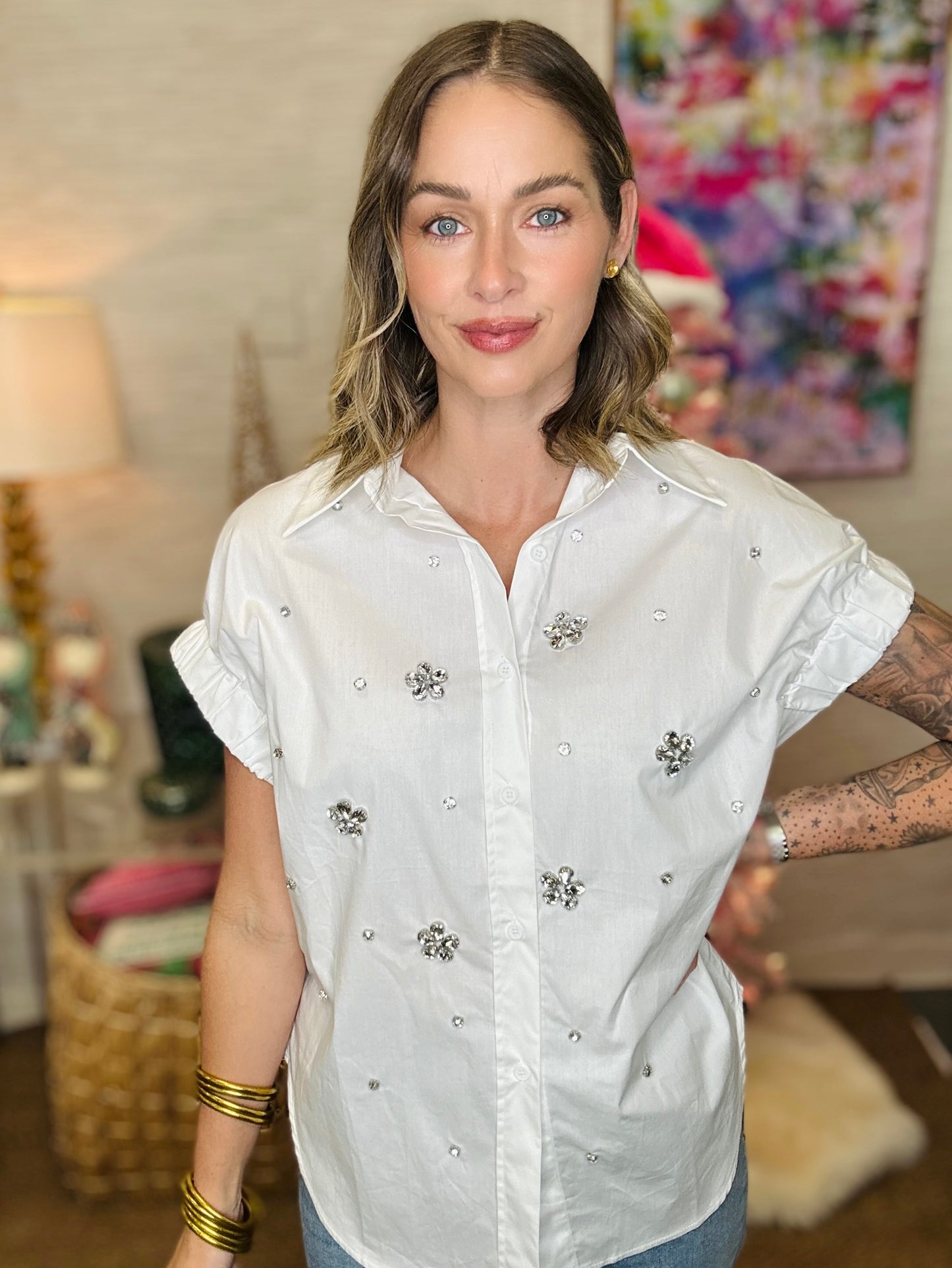 The Bright Night Top