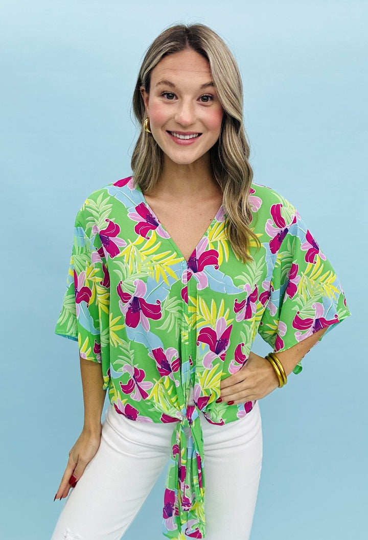 The Waikiki Tie Top - AS