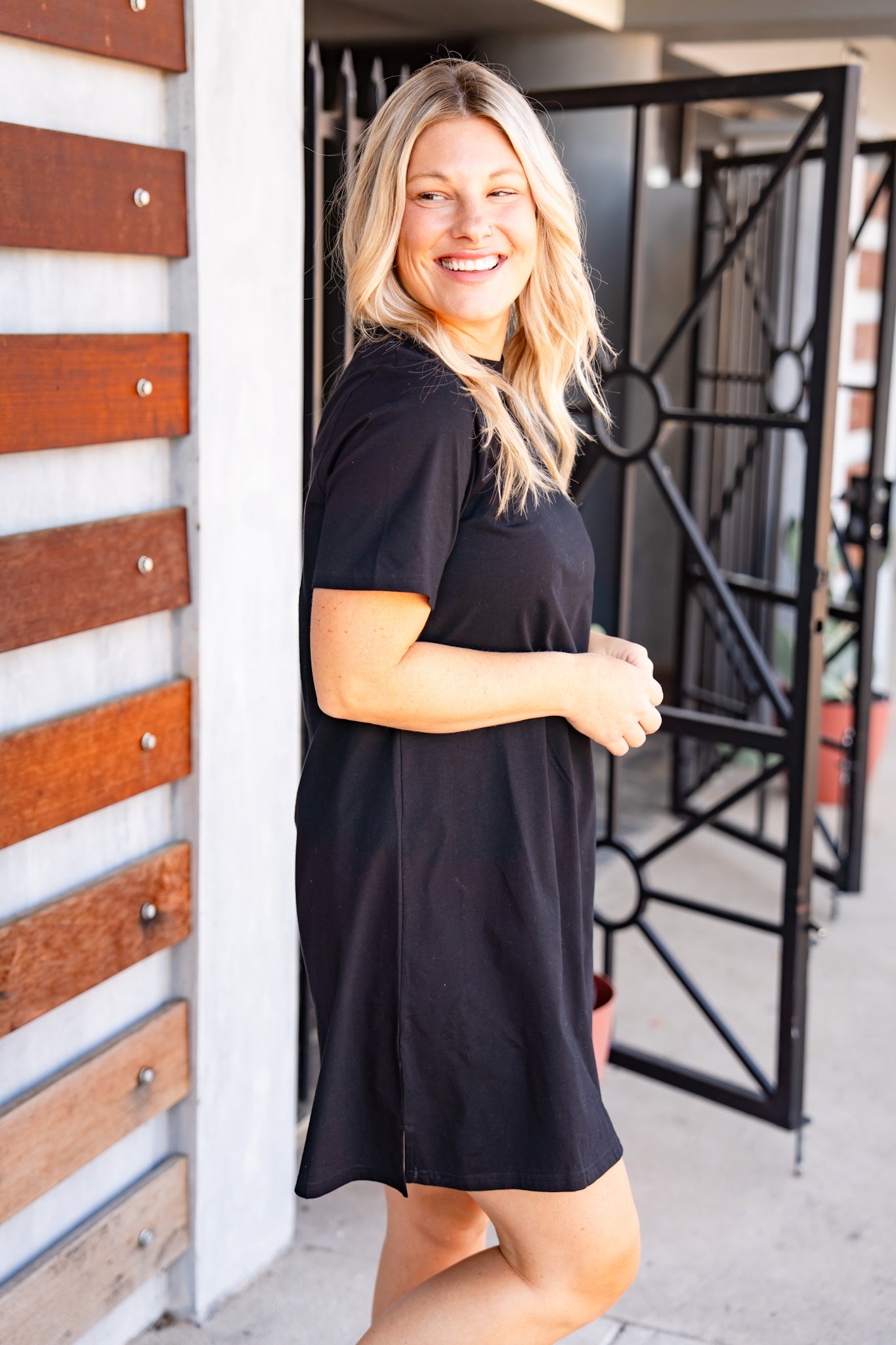 The Buckley T-Shirt Dress - 4 Colors/AS