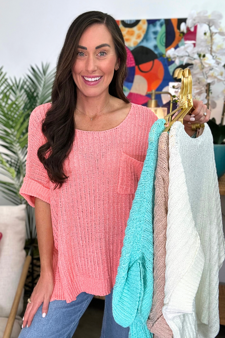 The Rodney Top in 4 Colors/AS