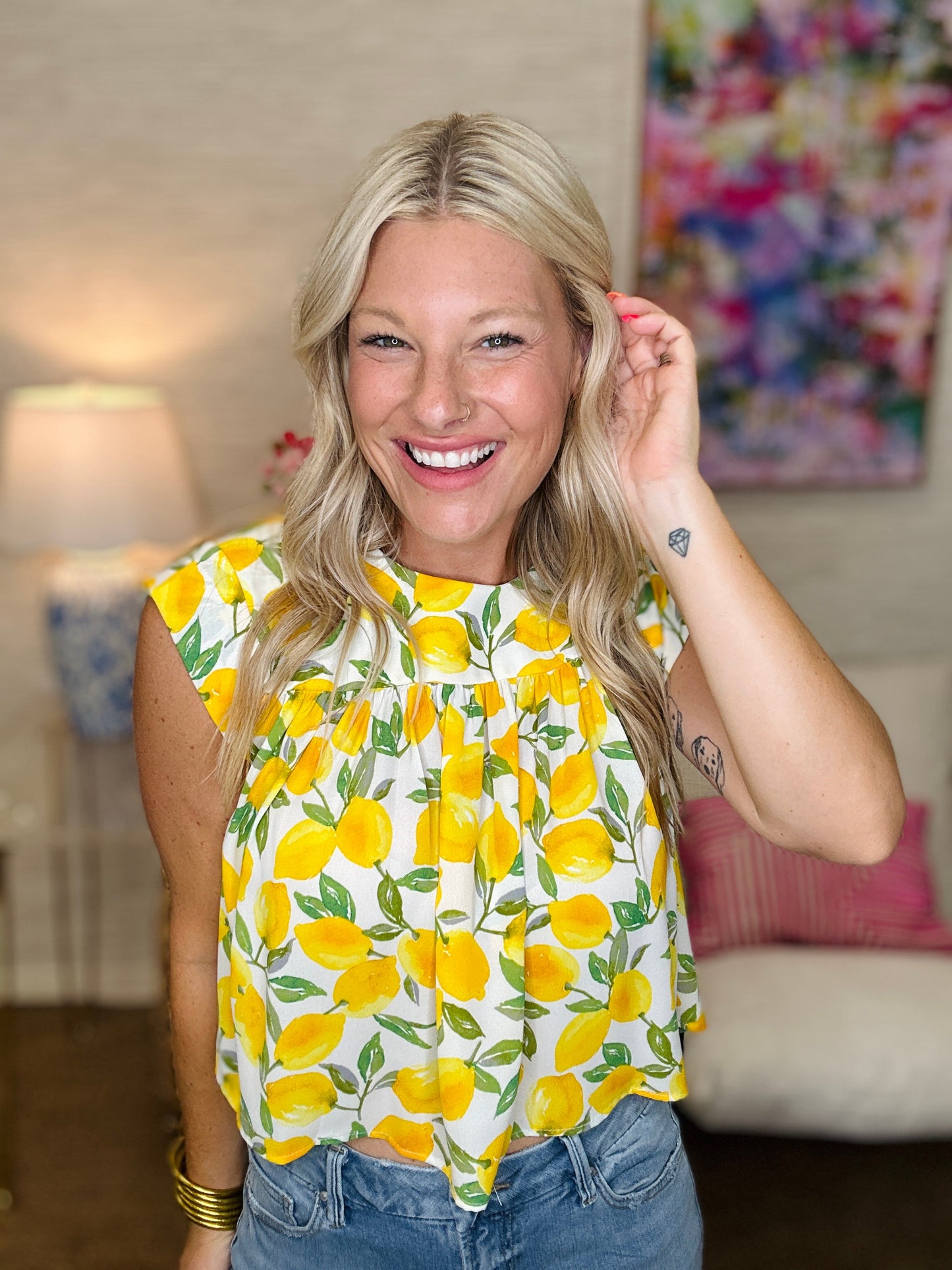 The Limencello Paige Top - AS