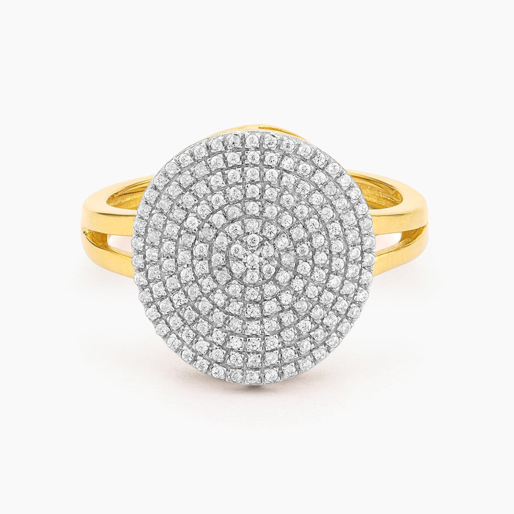 ES Right Round Statement Ring