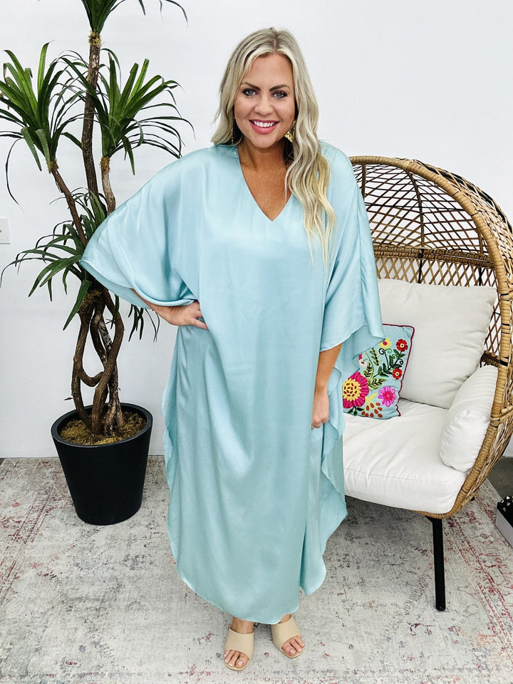 The Seafoam Celine Dress