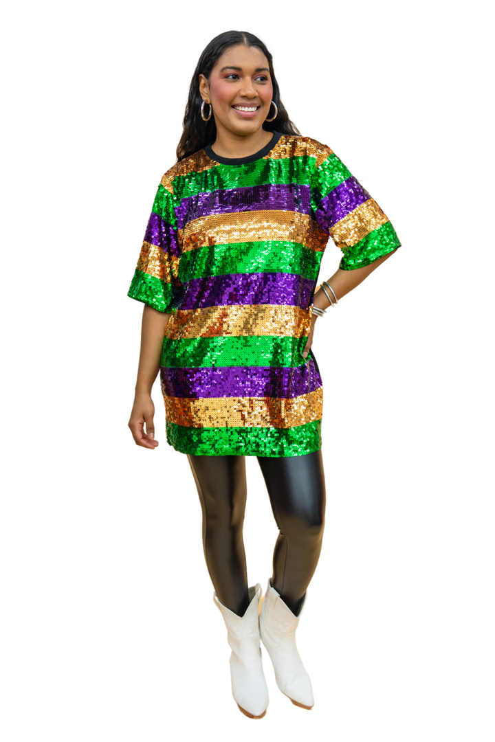 The Mardi Sequin Dress