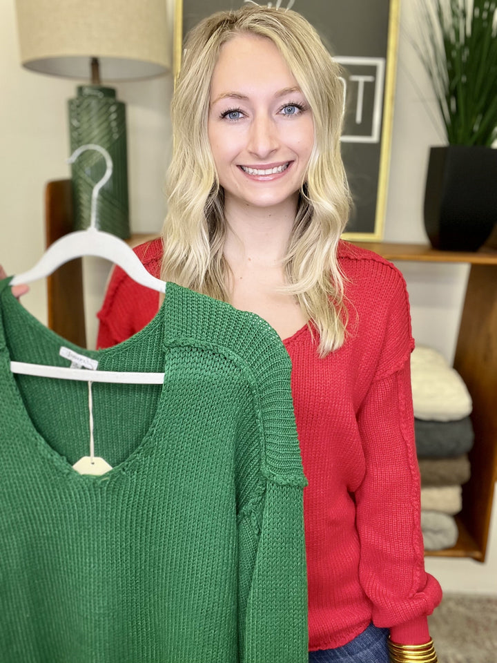 The Reversed Sweater in 2 Colors