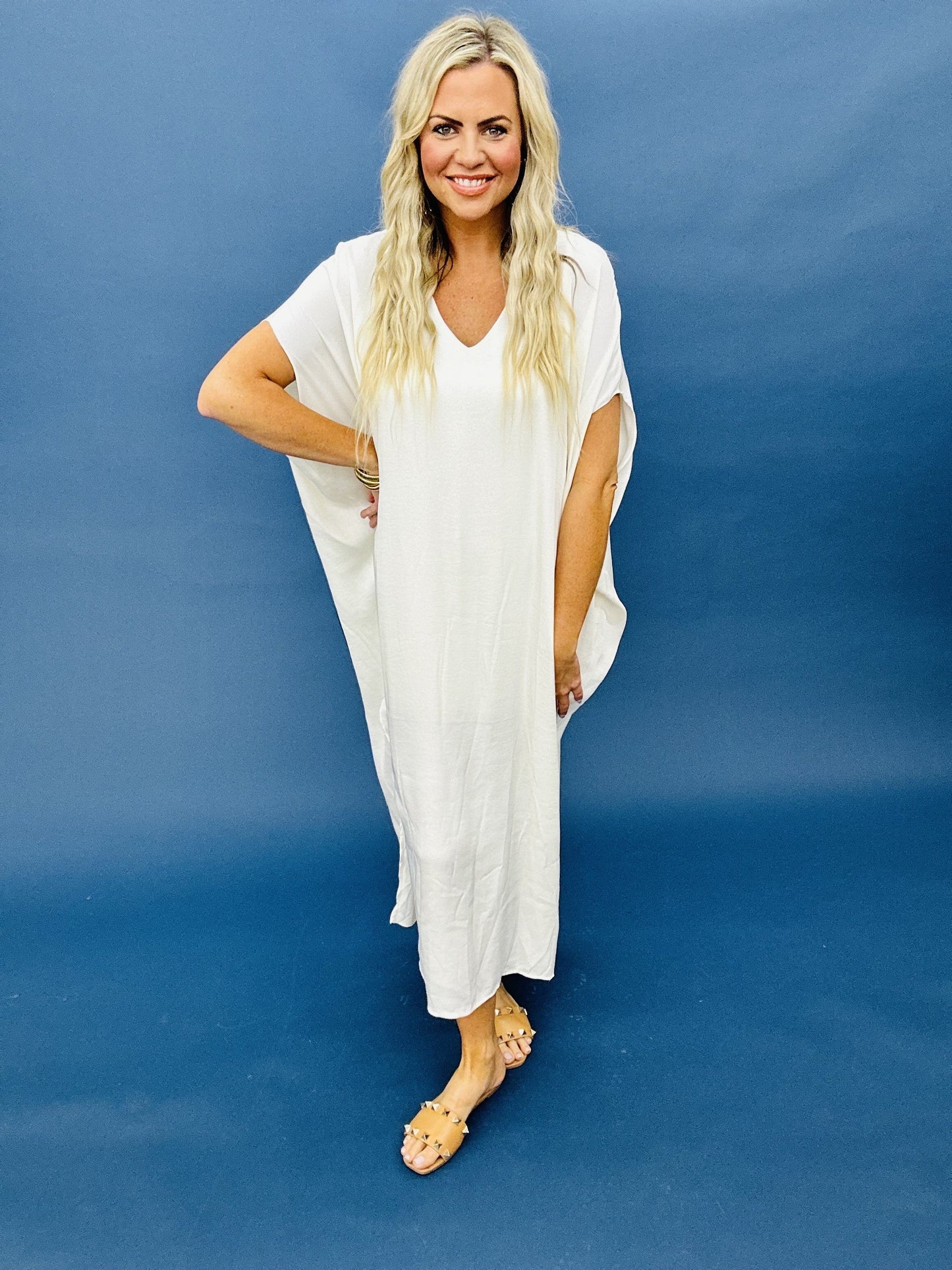 The Silk Caftan in 8 Colors