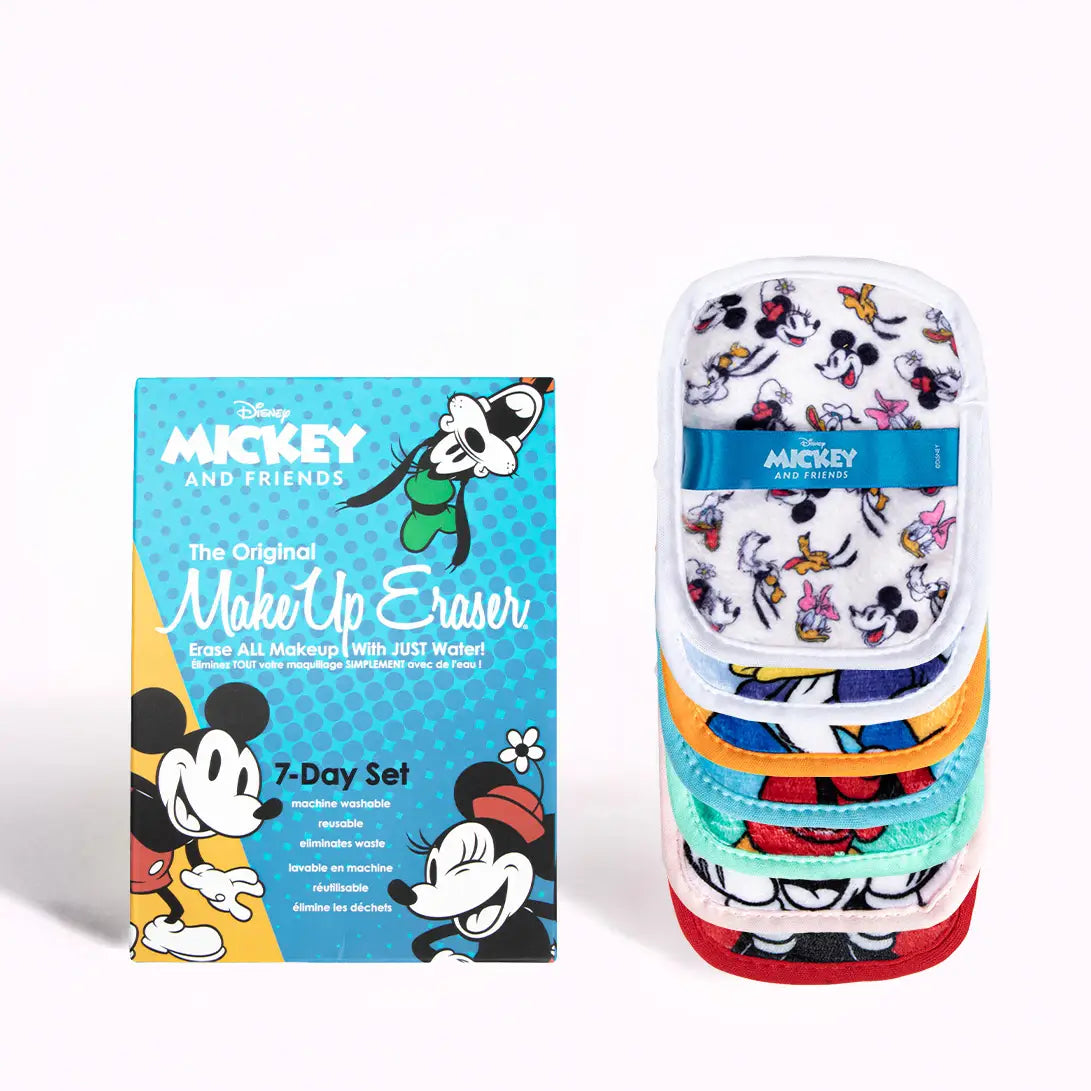 The Mickey & Friends 7-Day Makeup Eraser Set