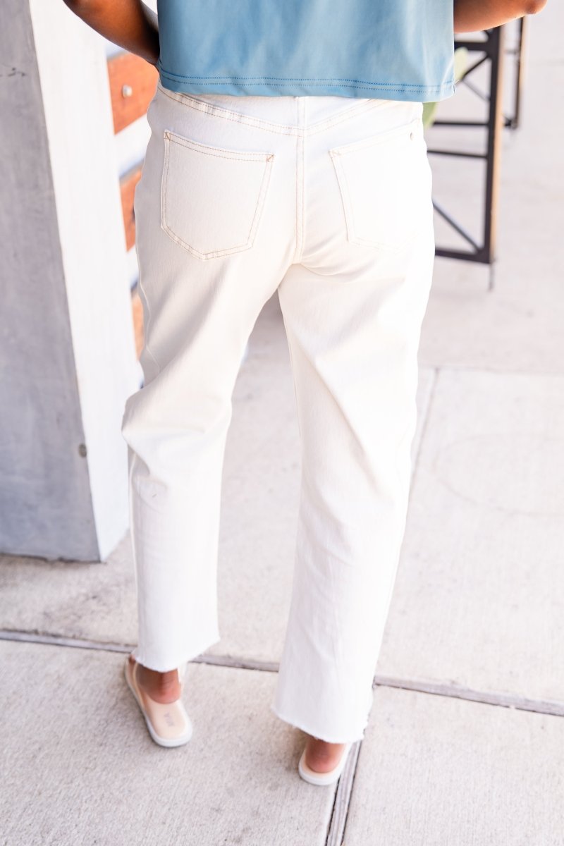 Mica Flour Barrel Jeans