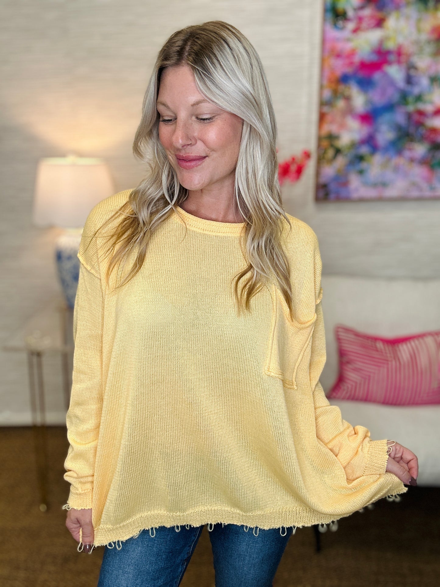 Inside Out Pullover