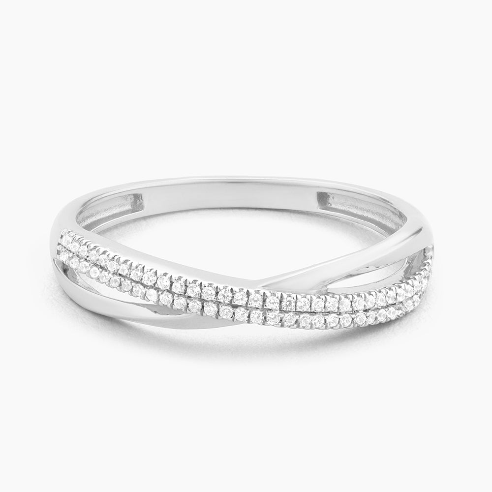 ES Criss Cross Stackable Ring