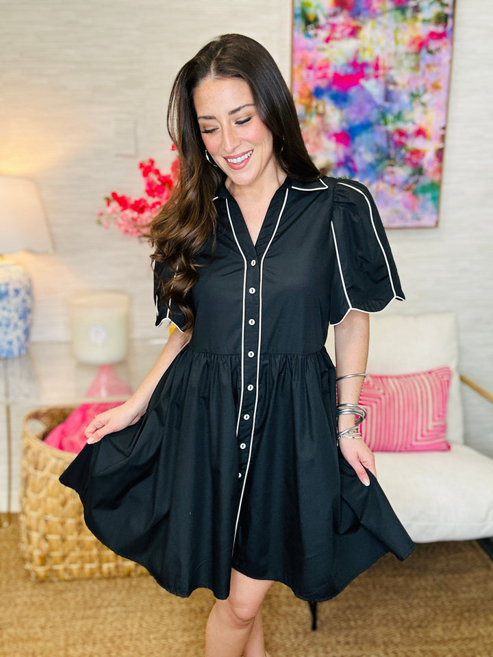 The Refresher Dress in Black