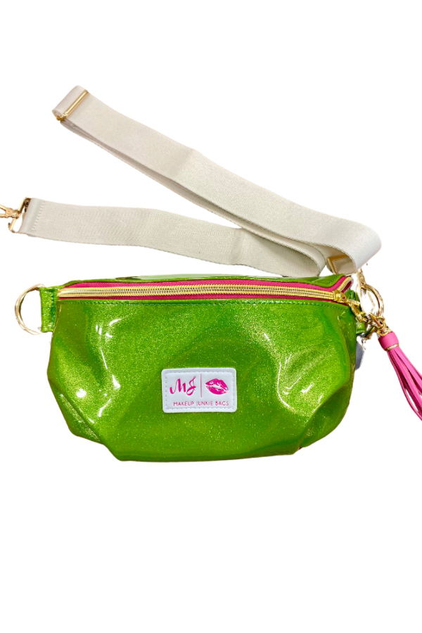 MJ Sidekick Bag-Glitter Limeade