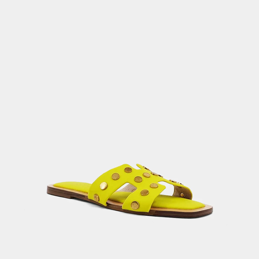 The Lime Donatella Sandals