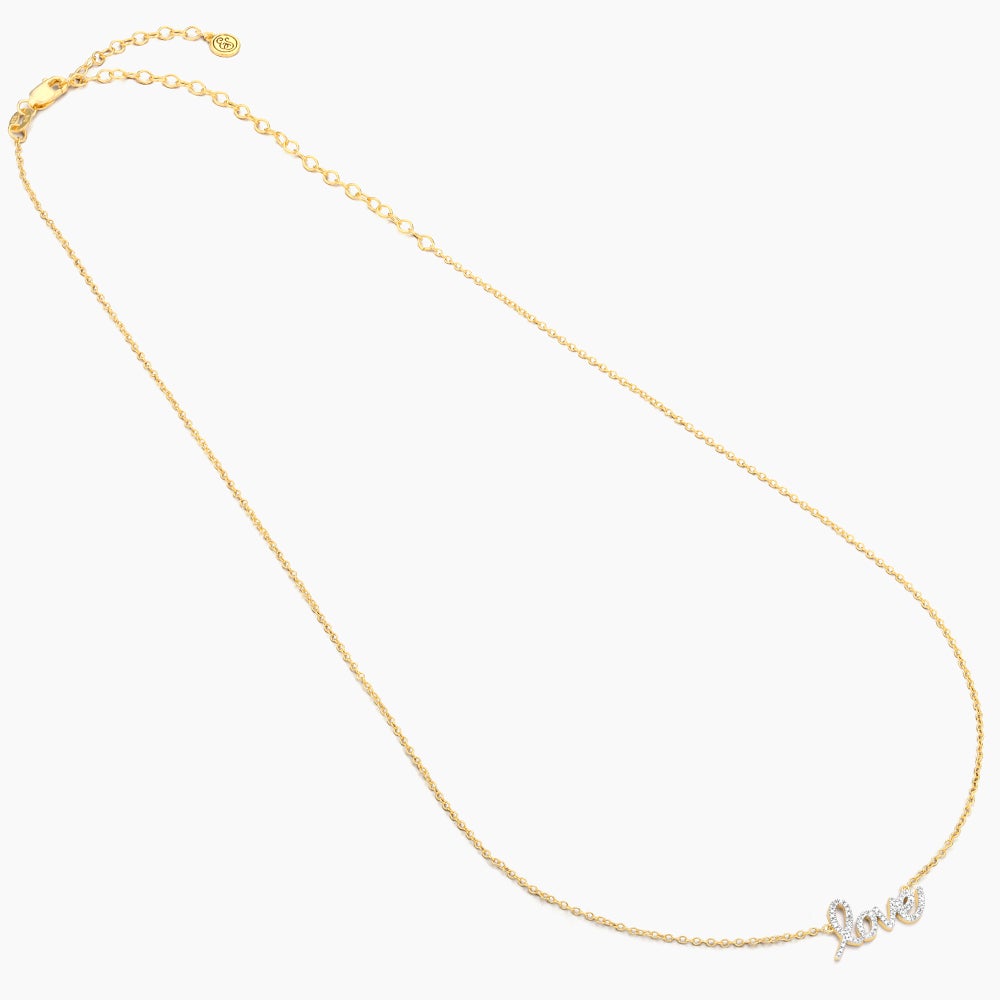 ES Love is Love Pendant Necklace