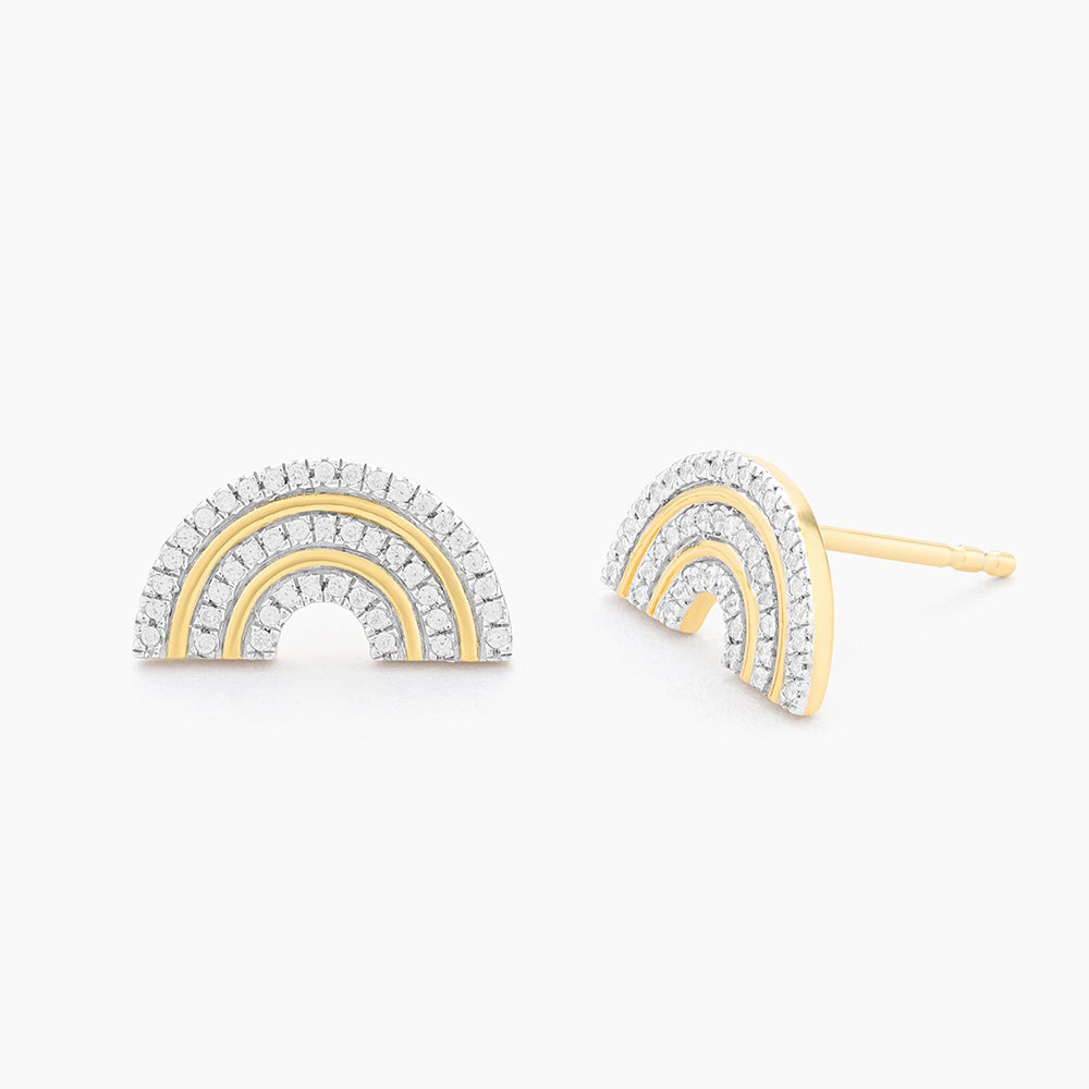 ES Happy Rainbow Stud Earrings