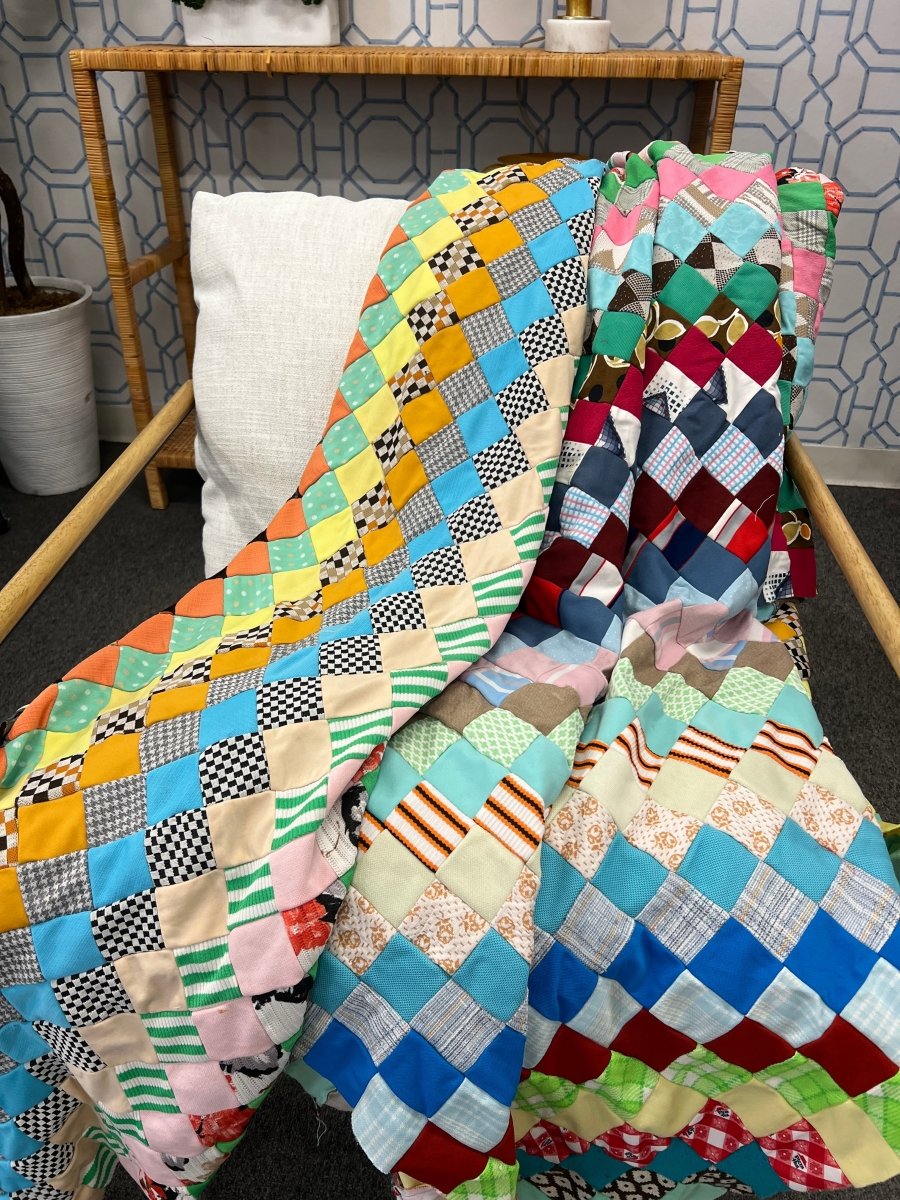 Quilt Top-Orange by B/W