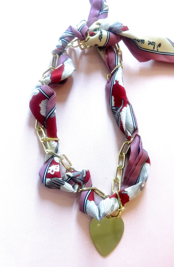 TJ Custom Scarf Necklace