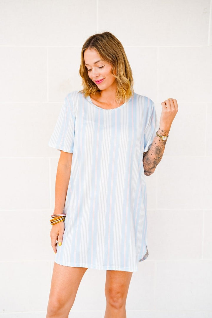The Buckley Jeanne Gown in Seaside