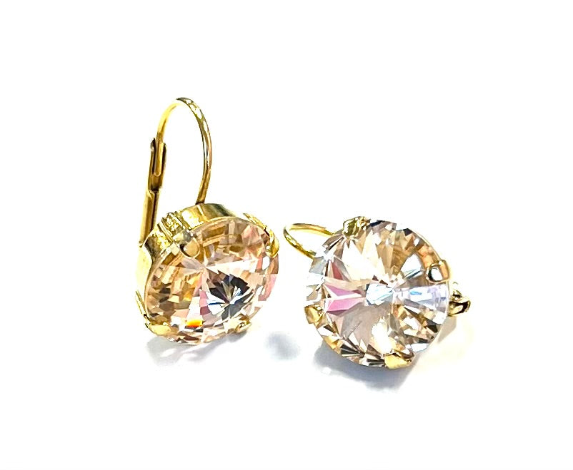 TOVA Caitlin Small Round Earrings