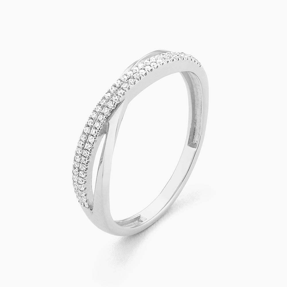 ES Criss Cross Stackable Ring