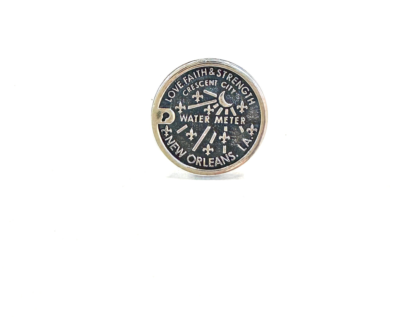 Sterling Ring-New Orleans Coin