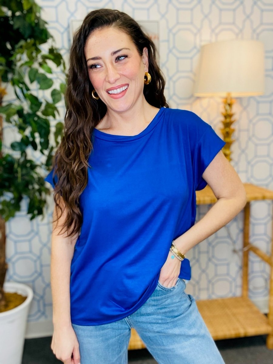 The Cap Top in 2 Colors/AS