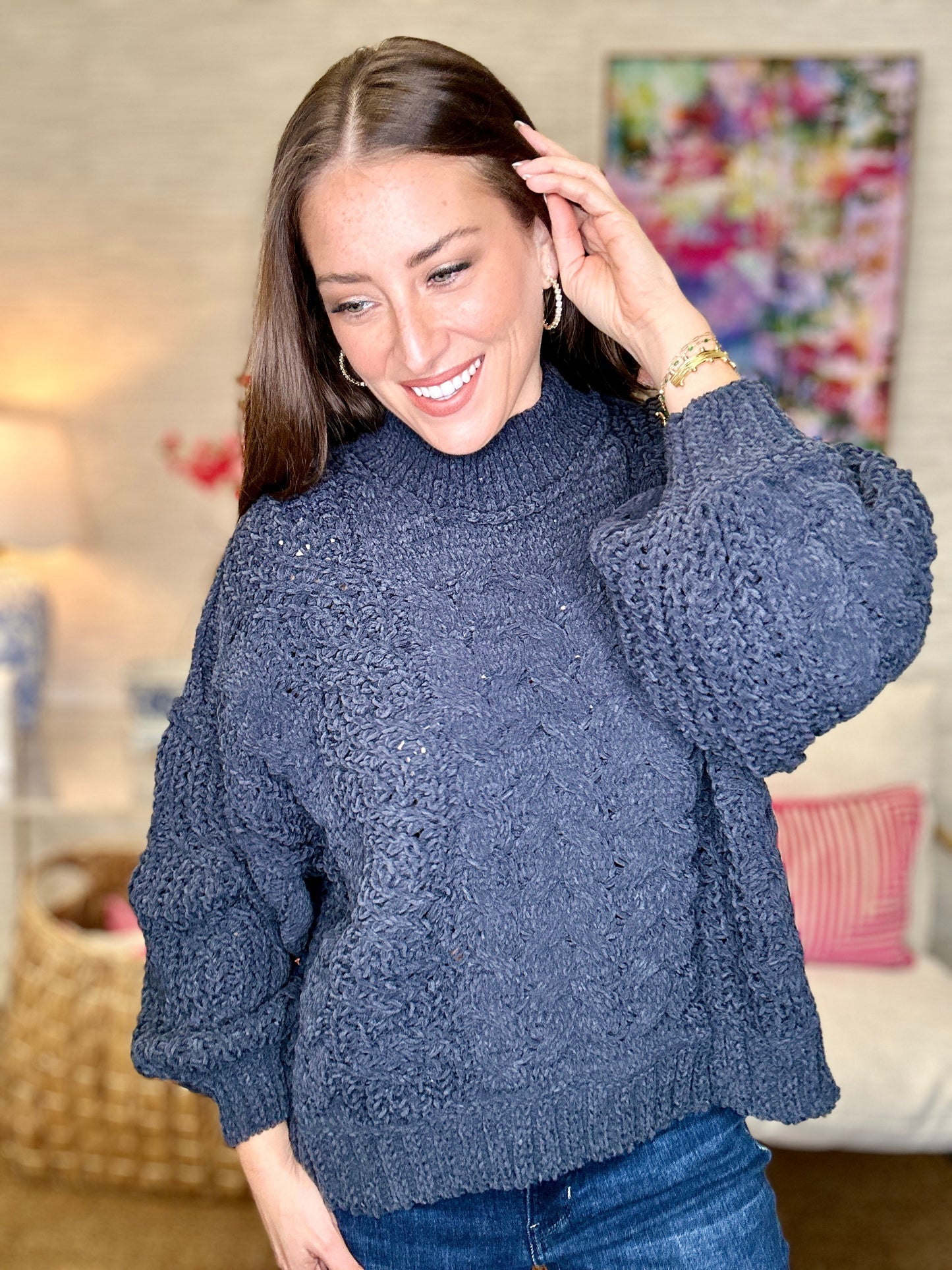 The POL Chenille Sweater-2 Colors