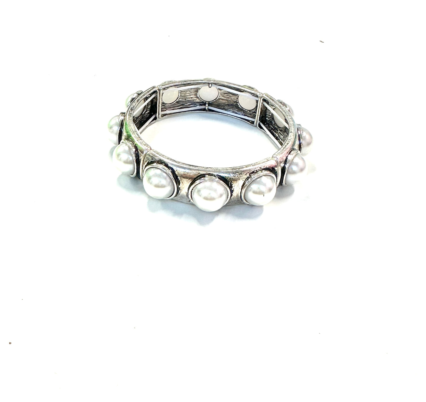 The Worn Pearl Stretch Bracelet- 2 Colors