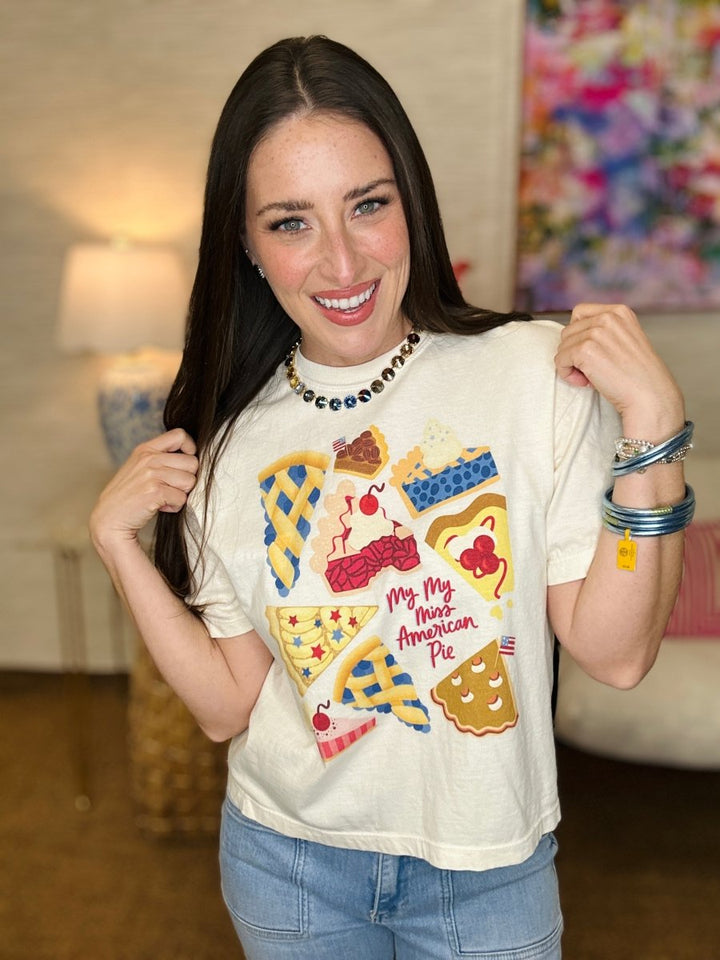 Miss American Pie Crop Tee