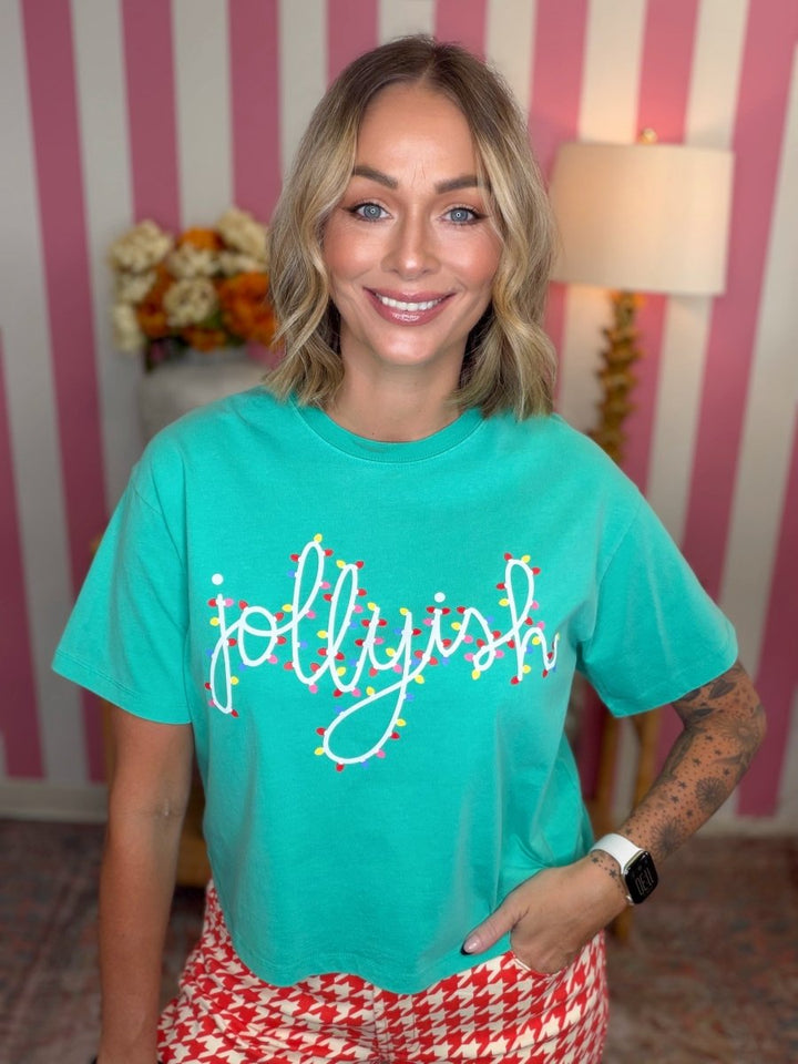 P&P Jollyish Crop Tee