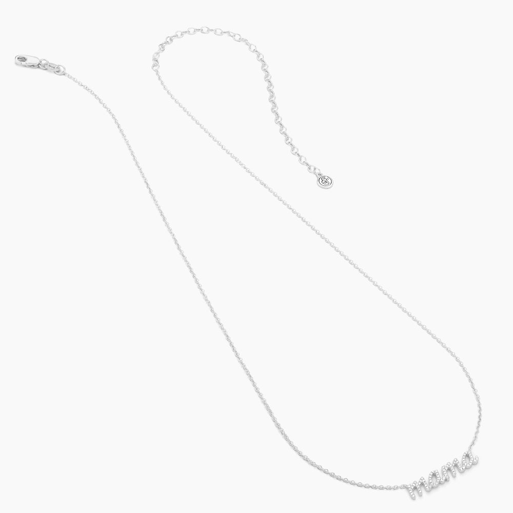 ES Love You Mama Pendant Necklace